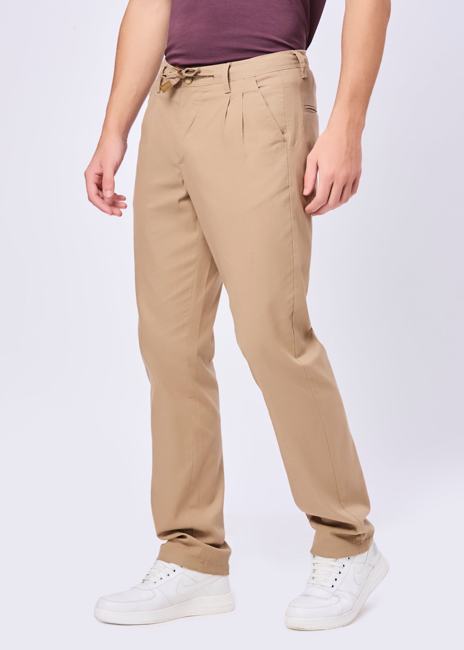 Kestrin Slim Fit Cotton Lower For Men