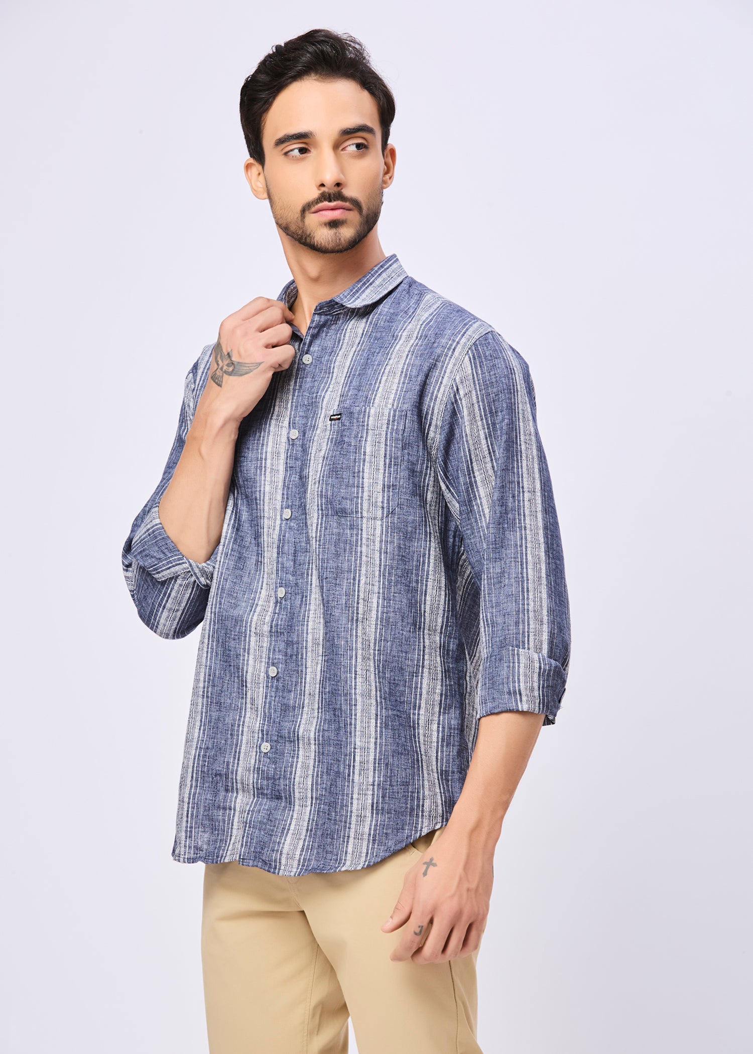 Hector Striped Casual Shirt