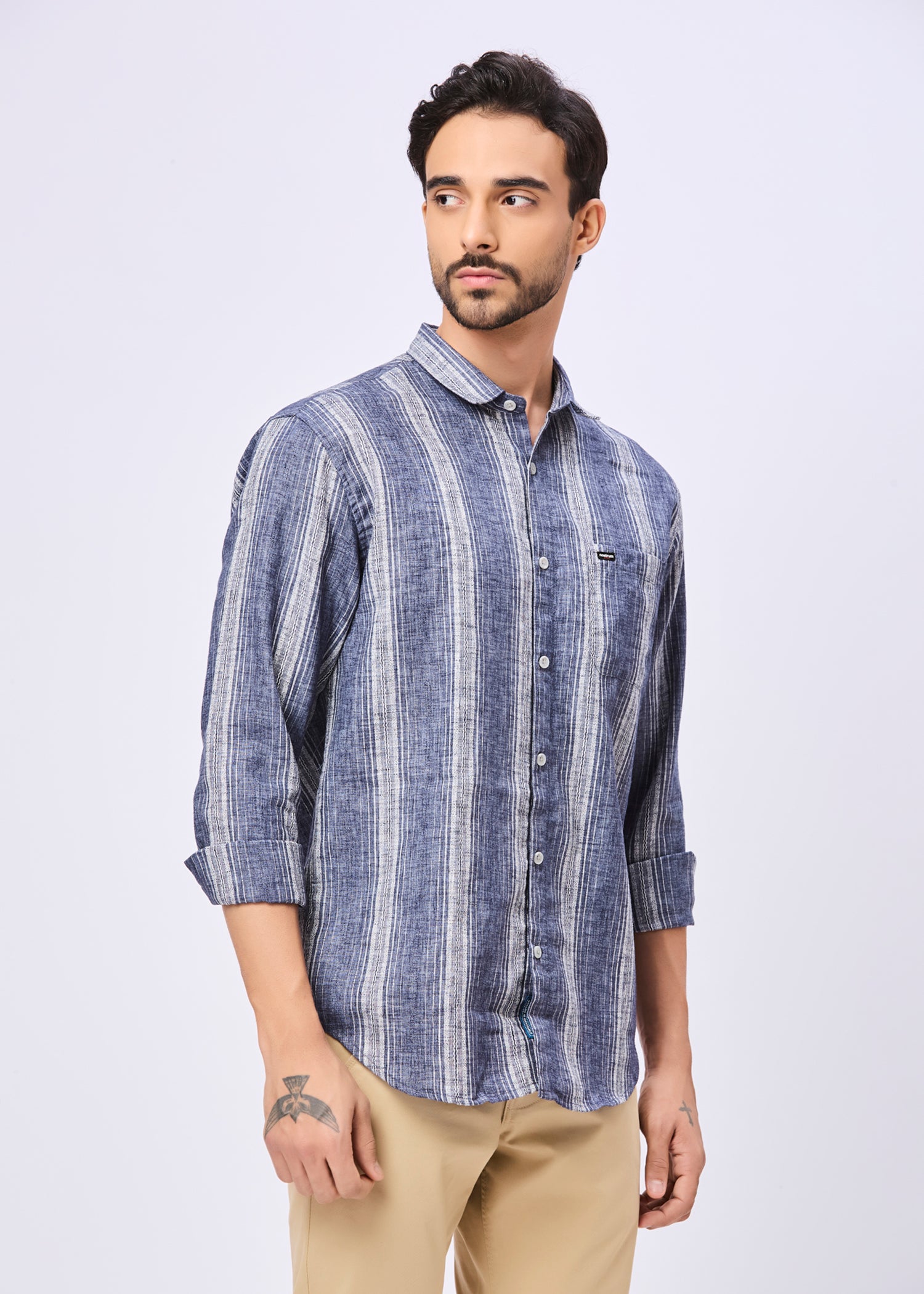Hector Striped Casual Shirt