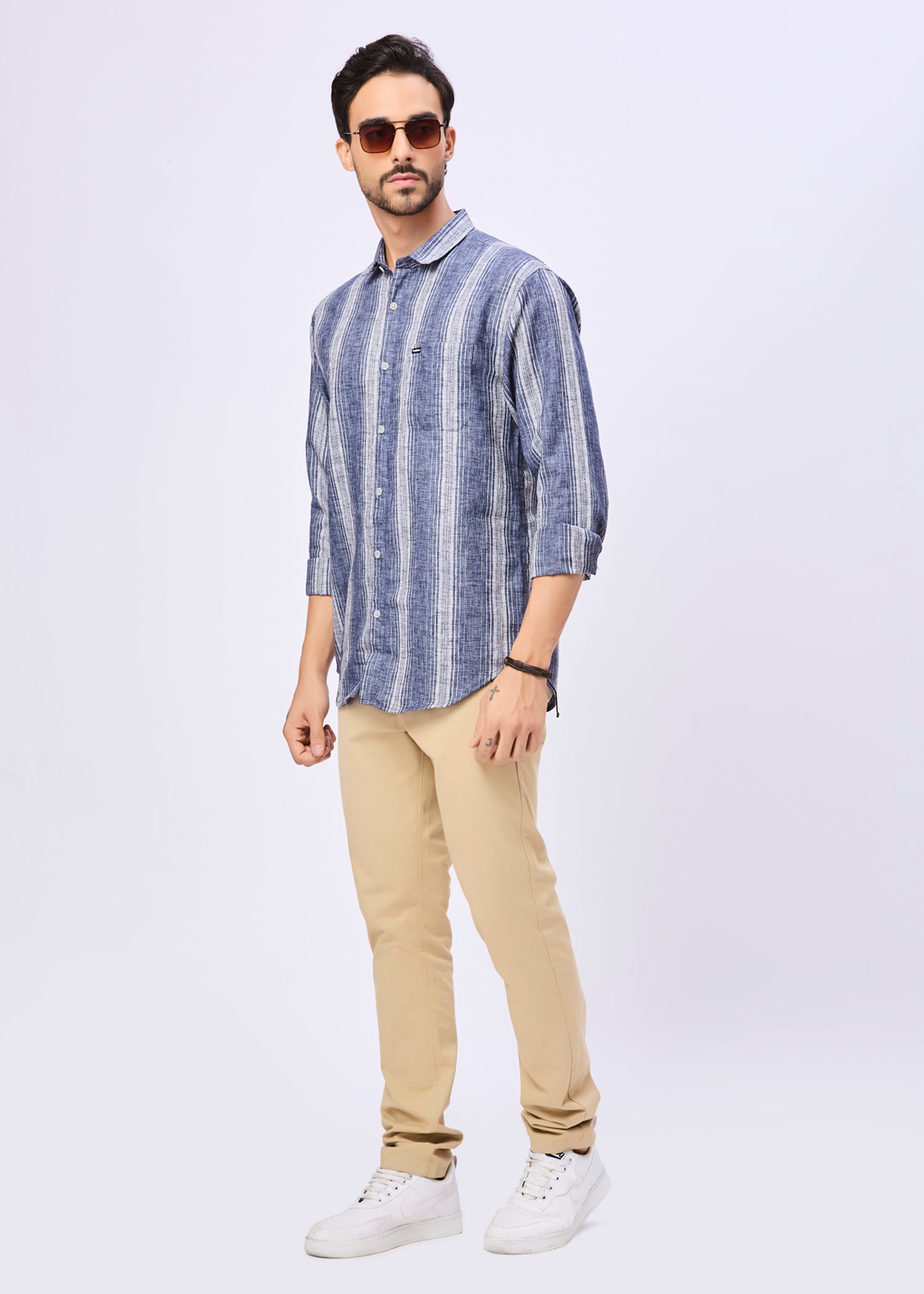 Hector Striped Casual Shirt