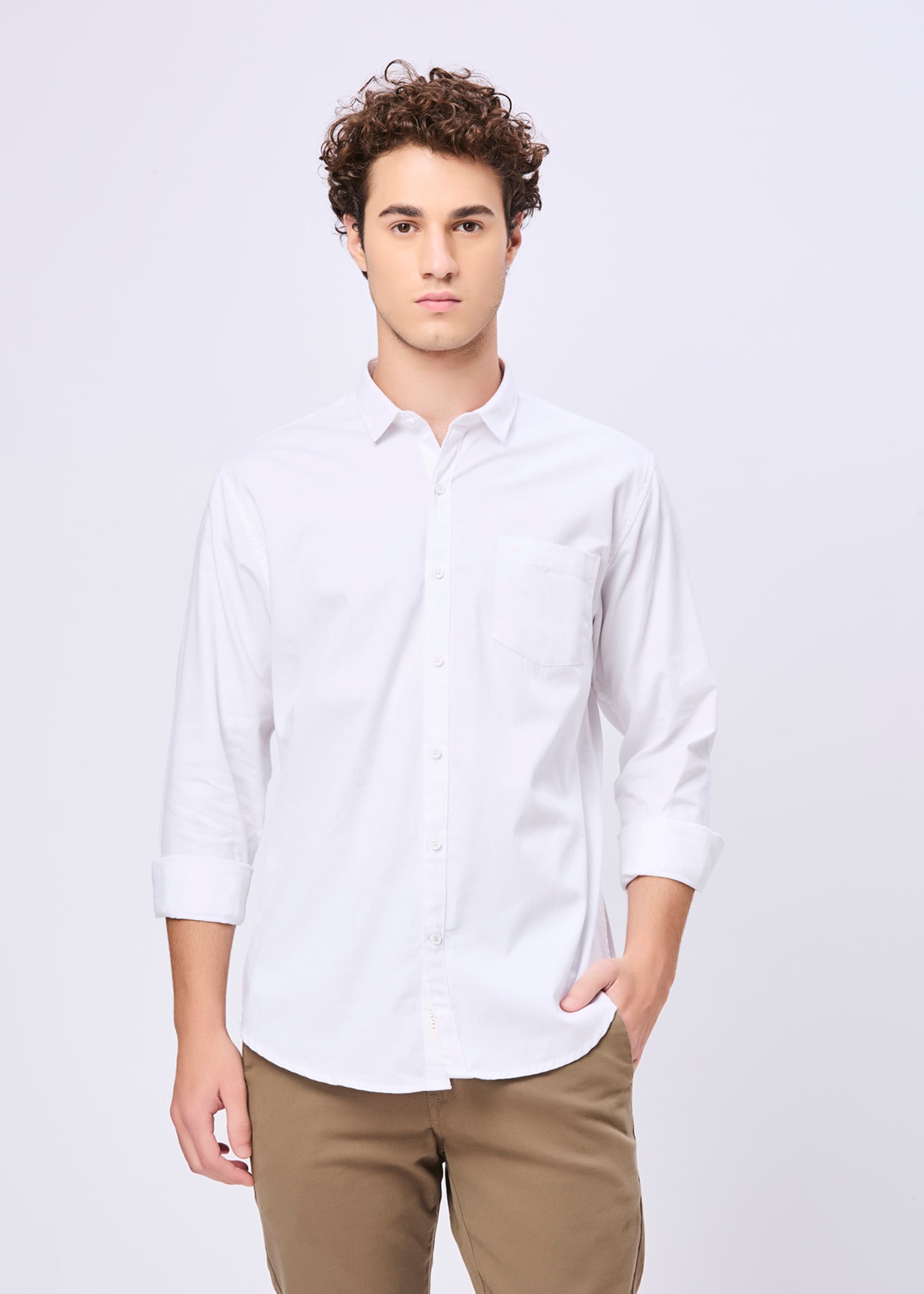 Thurman Solid Full Sleeve Shirt
