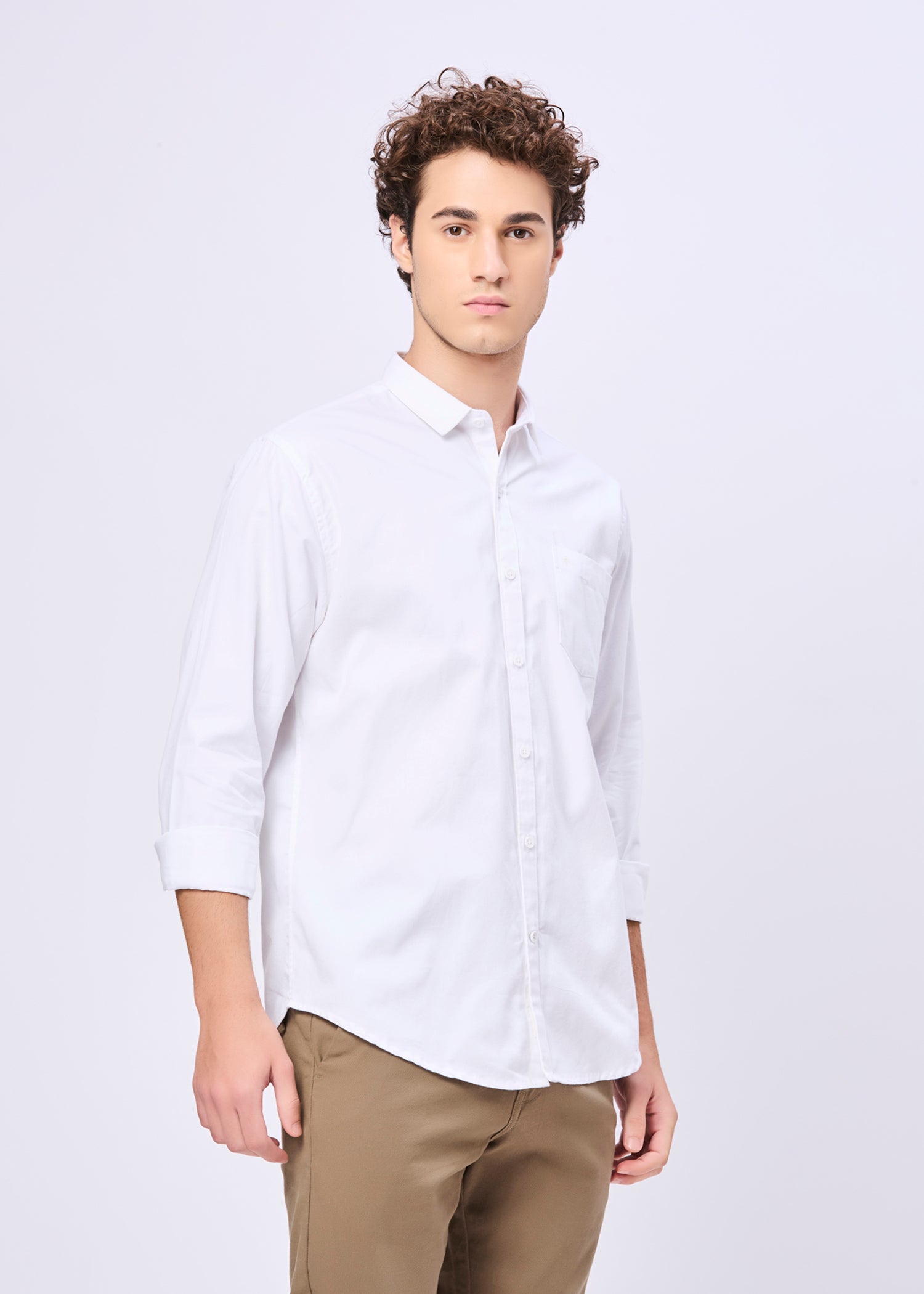 Thurman Solid Full Sleeve Shirt