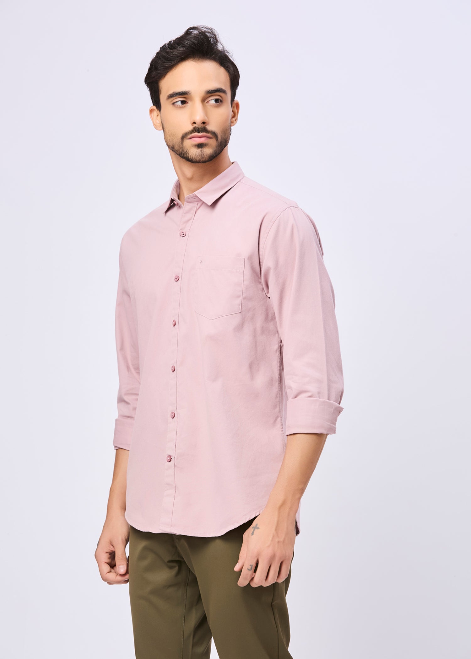 Thurman Solid Full Sleeve Shirt