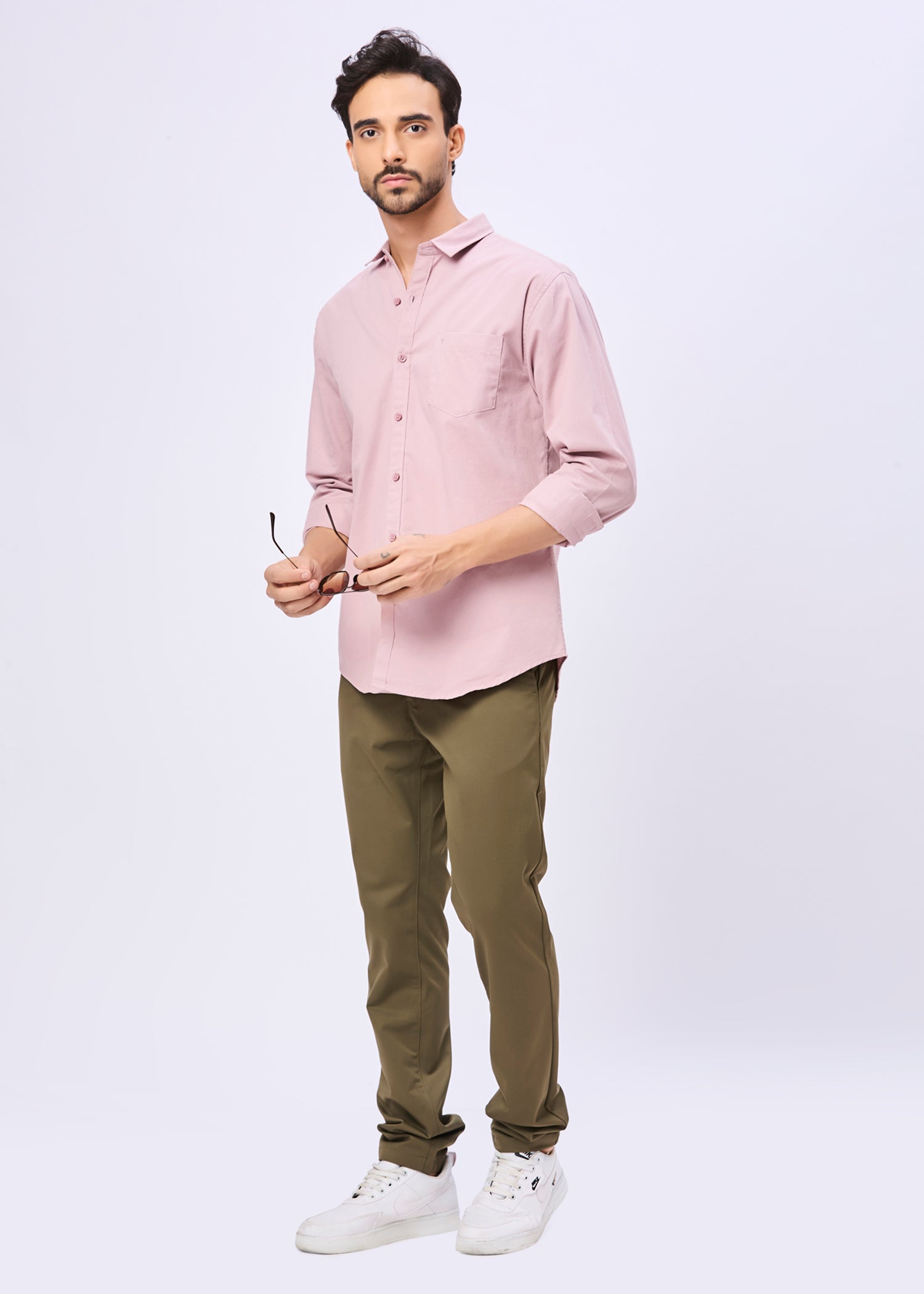 Thurman Solid Full Sleeve Shirt