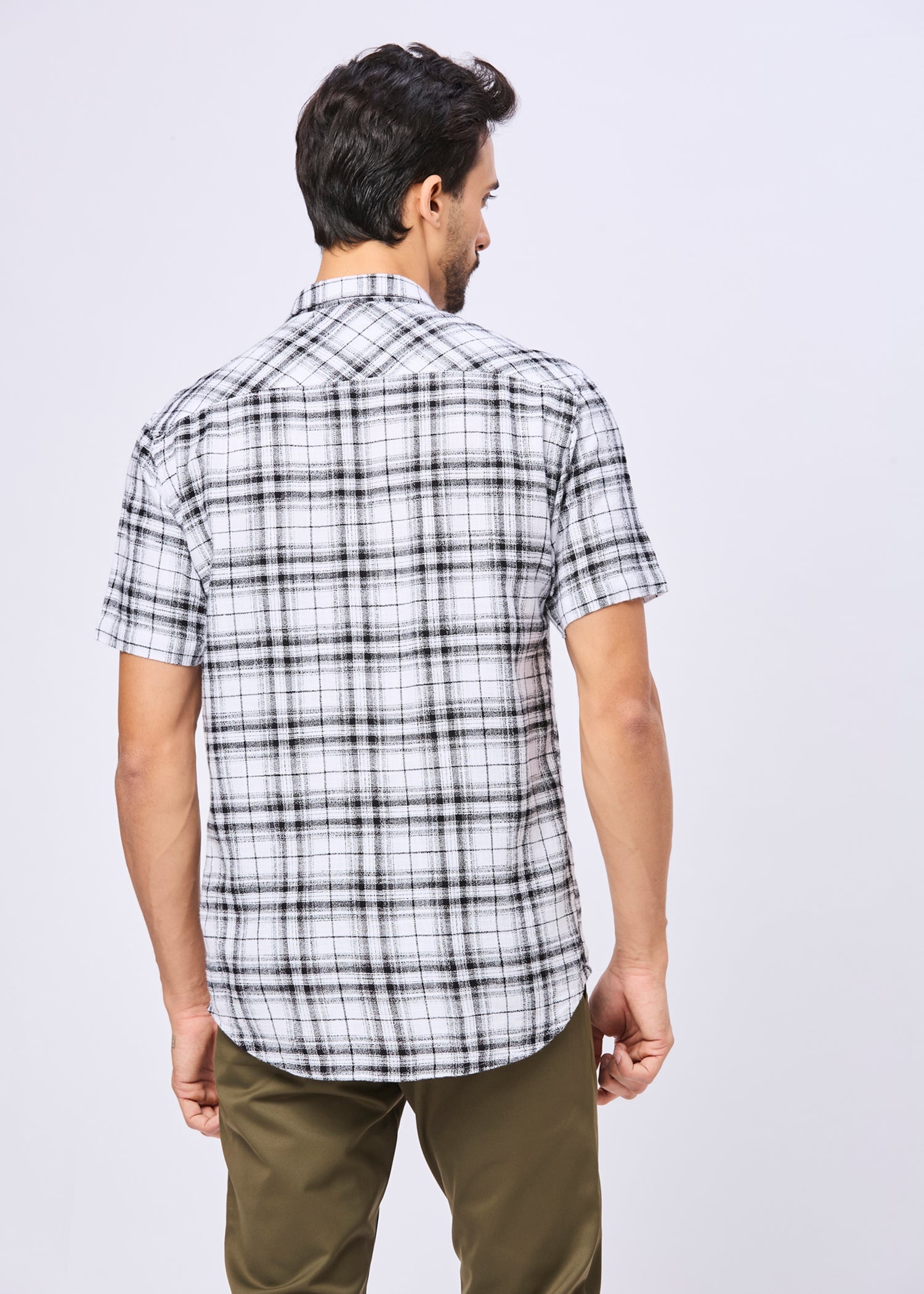 Howley Checked Half Sleeve Shirt