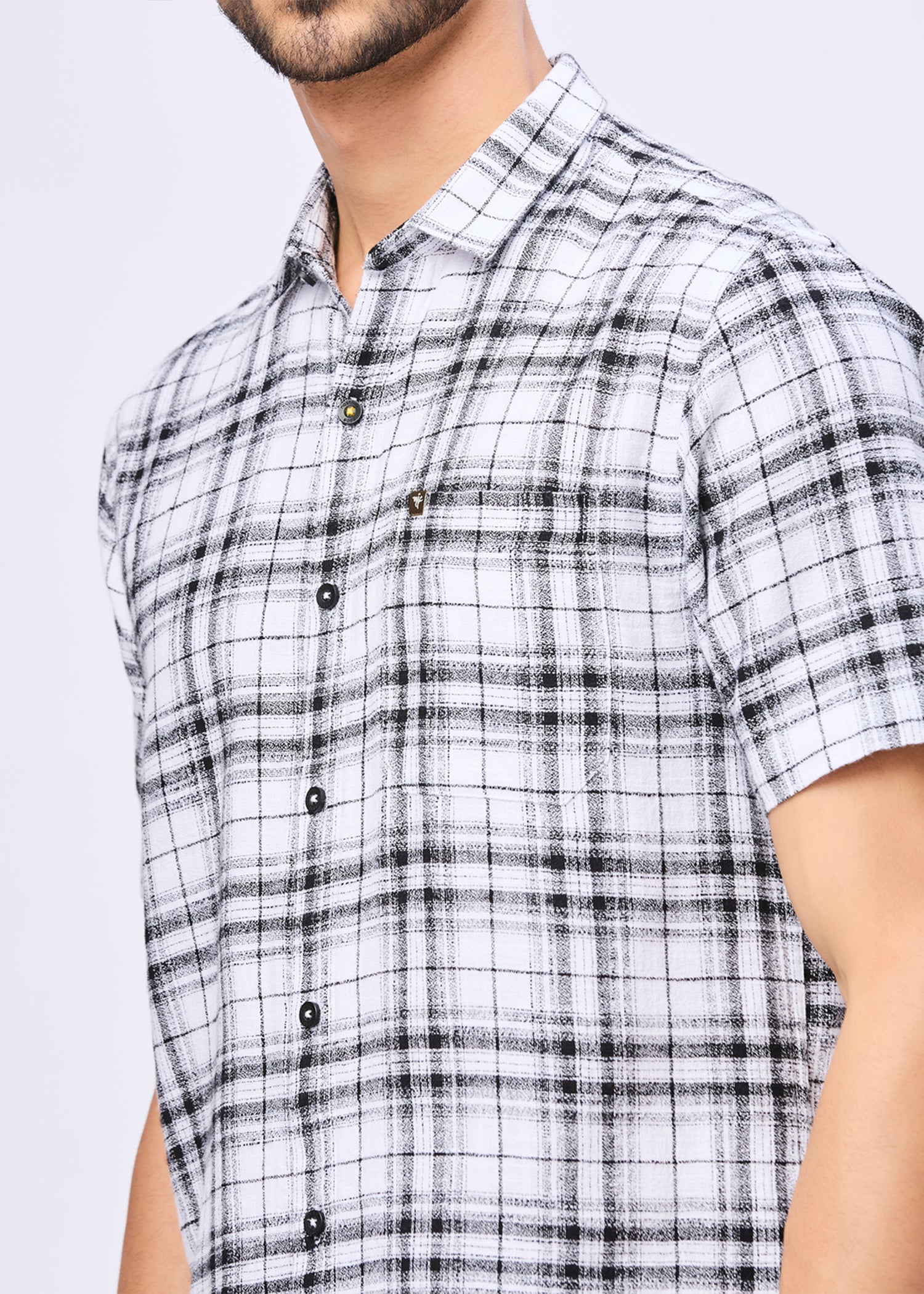 Howley Checked Half Sleeve Shirt