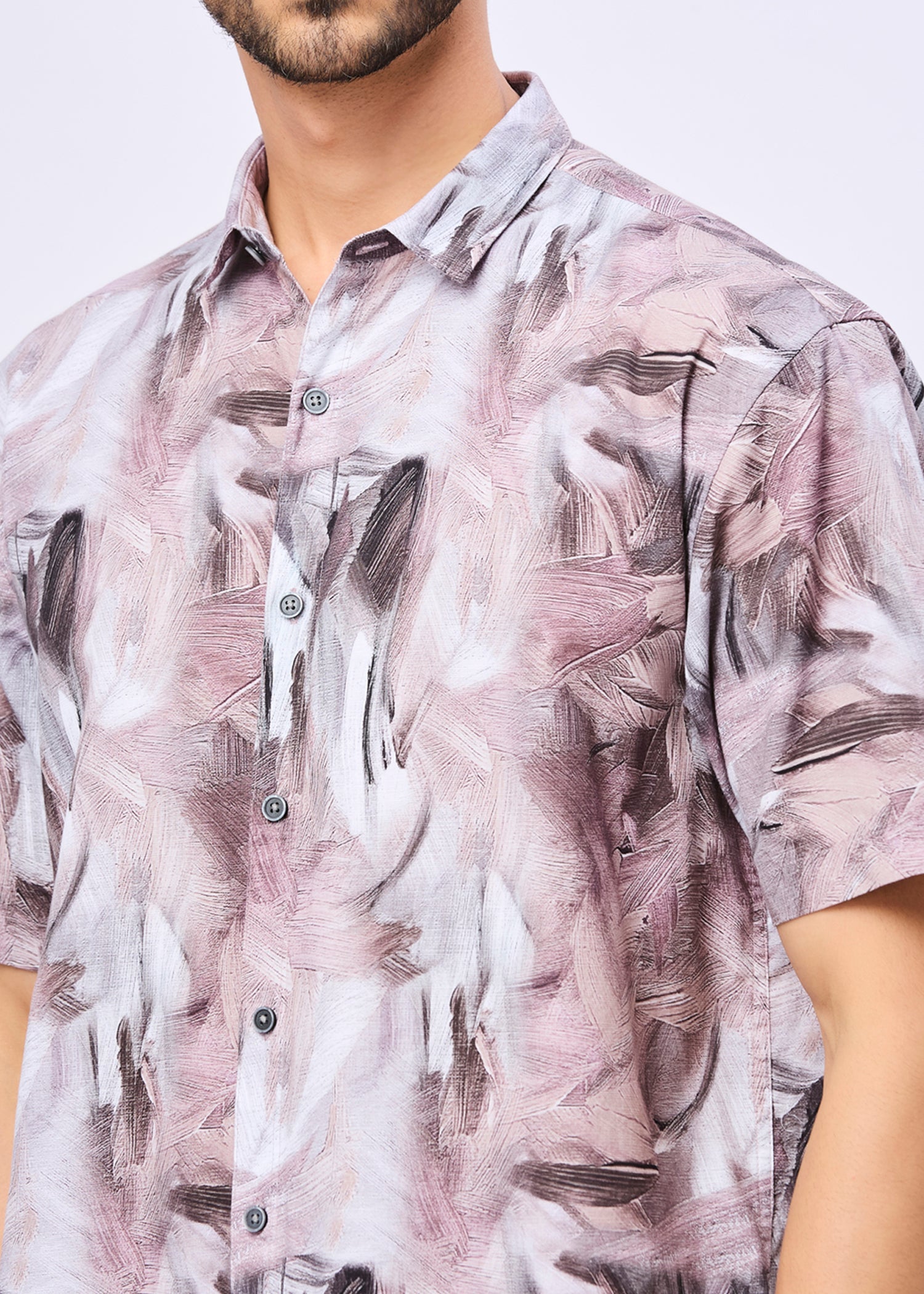 Aikman Abstract Printed Shirt