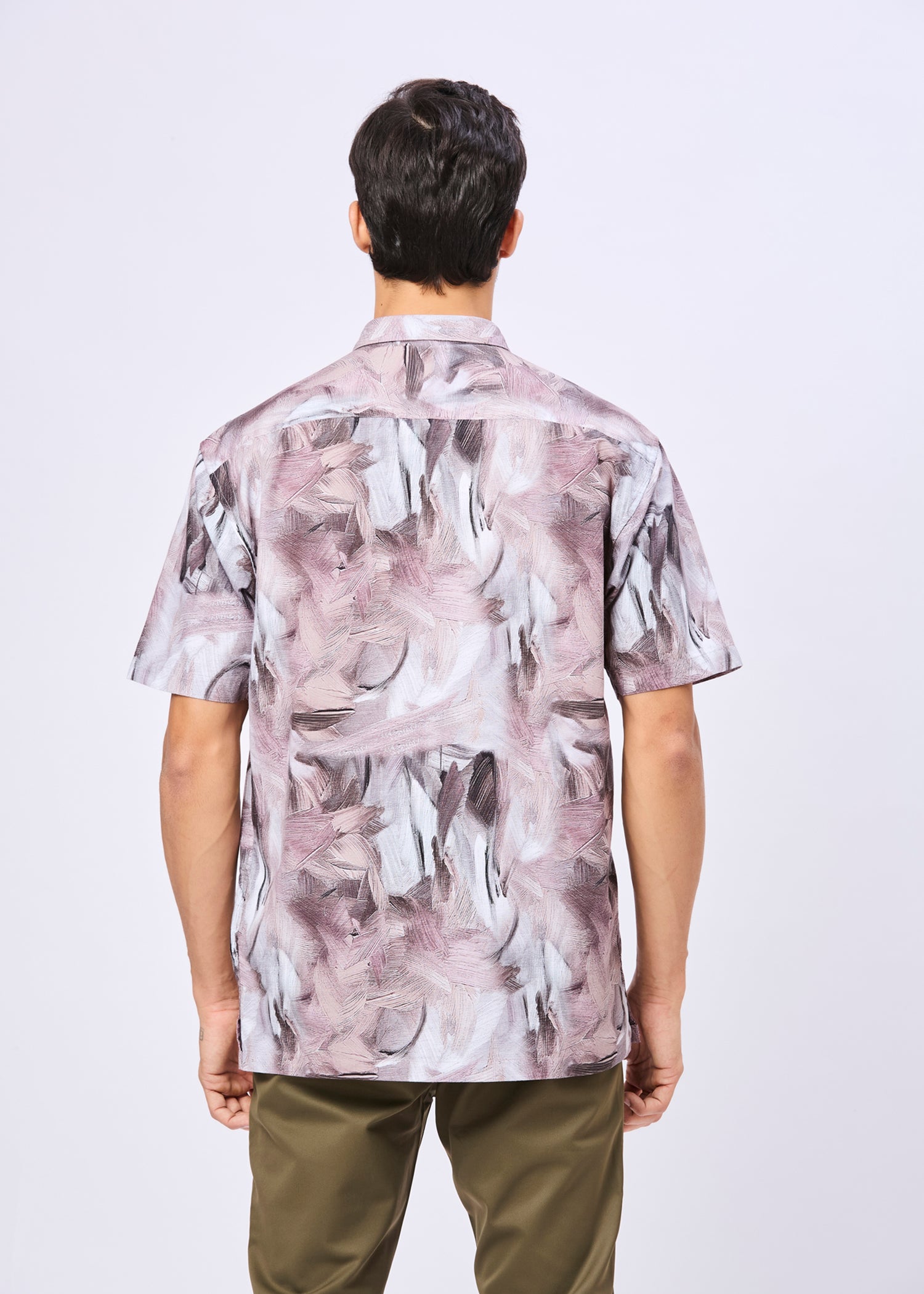Aikman Abstract Printed Shirt