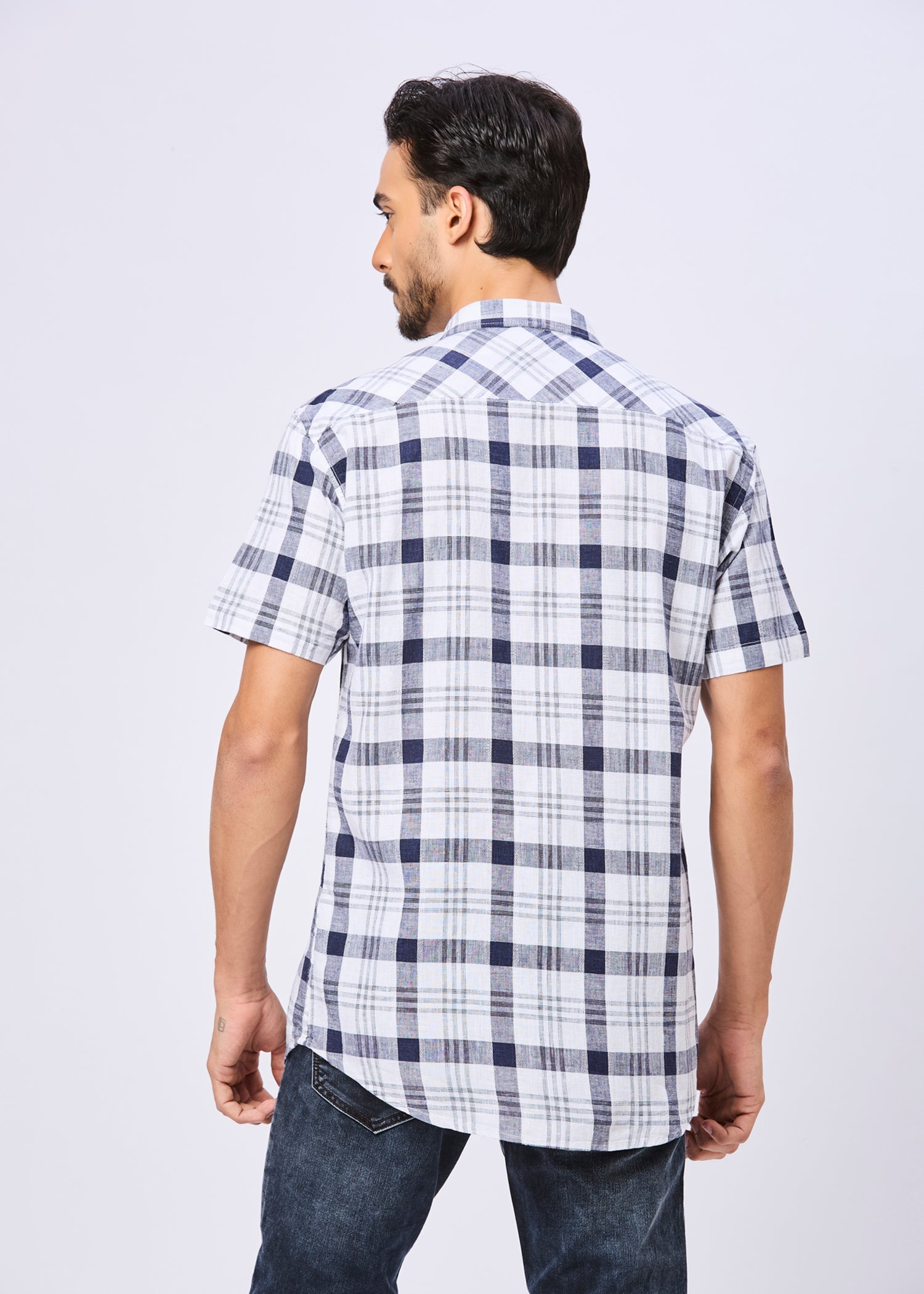 Bidwill Checked Half Sleeve Shirt