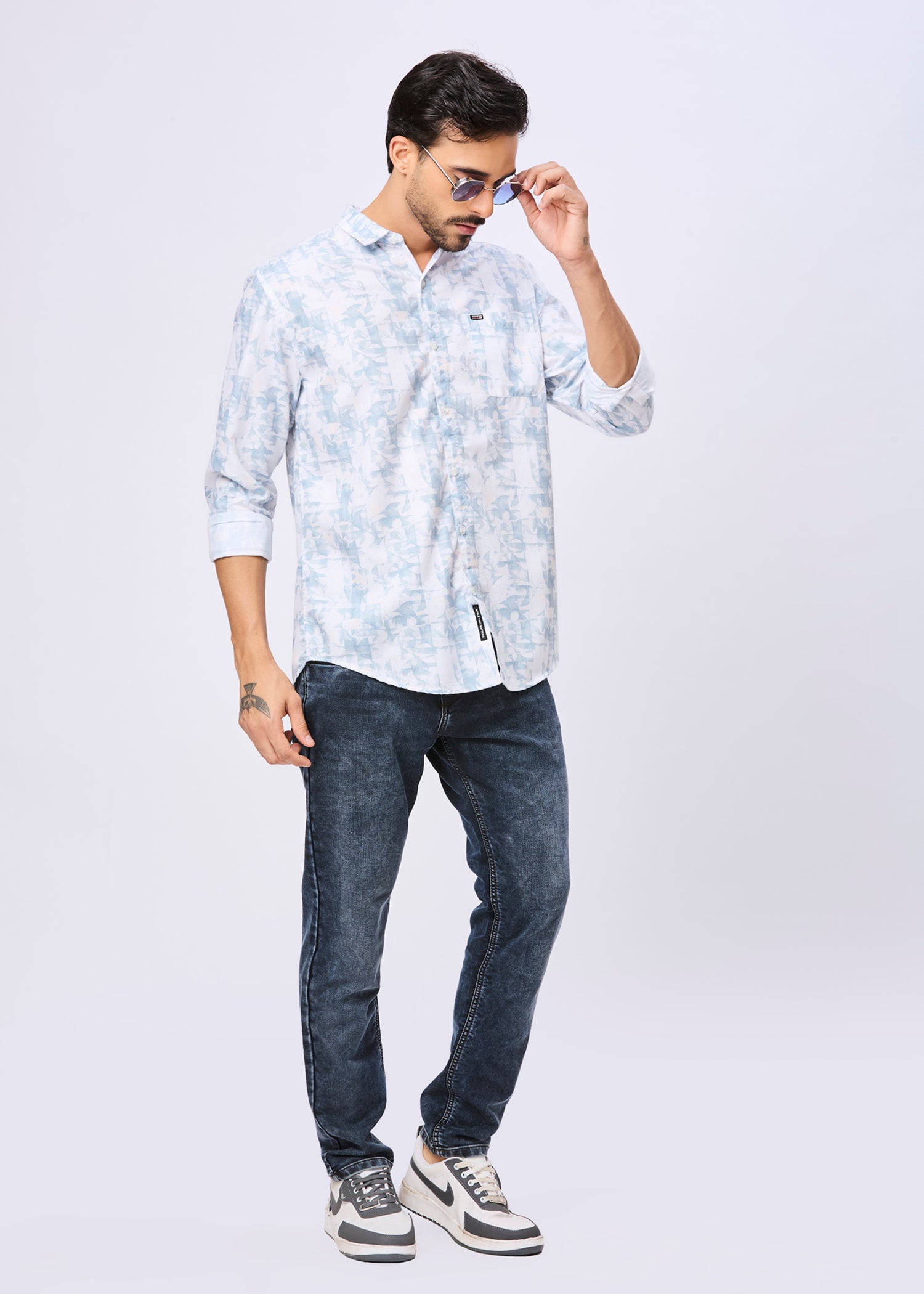 Canel Printed Casual Shirt