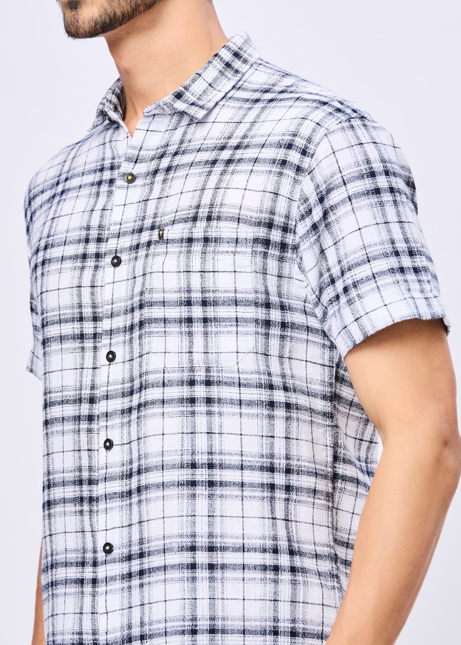 Howley Checked Half Sleeve Shirt
