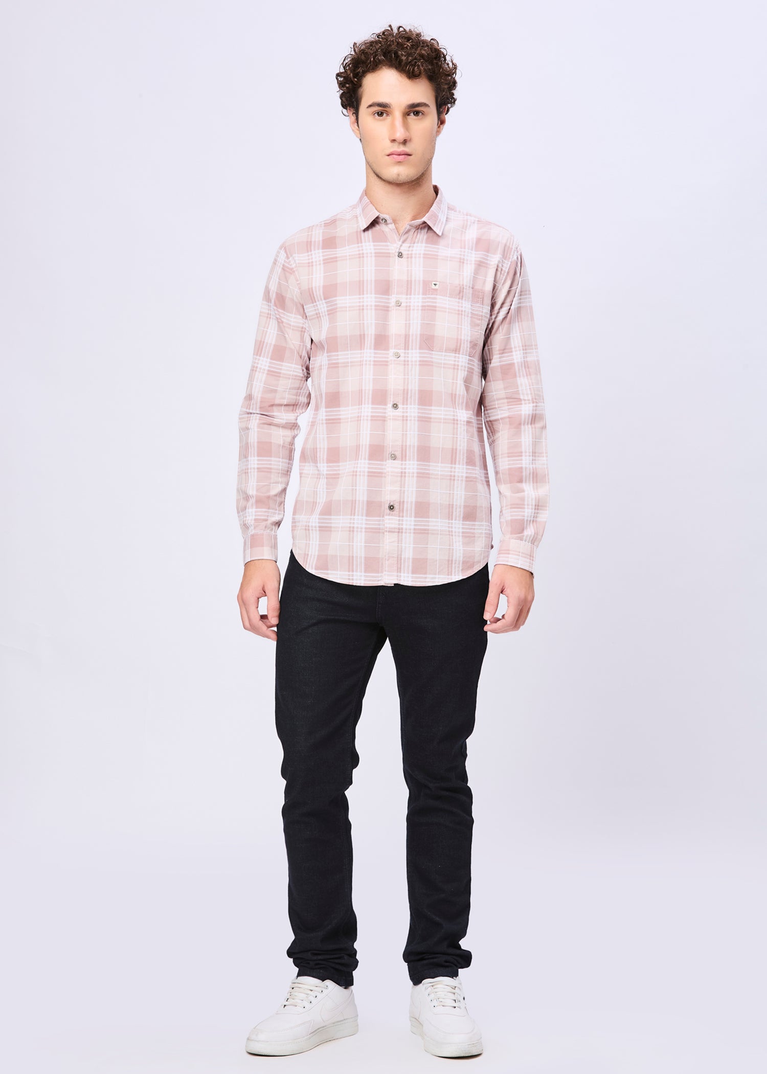 Lightning Checked Casual Shirt