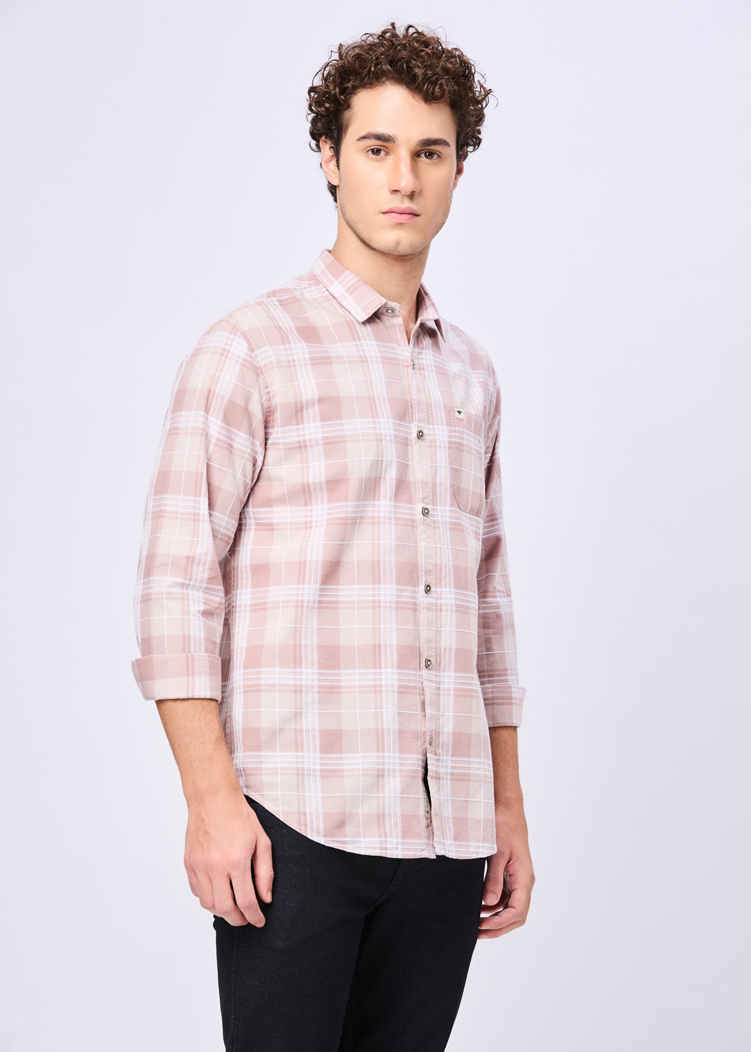Lightning Checked Casual Shirt