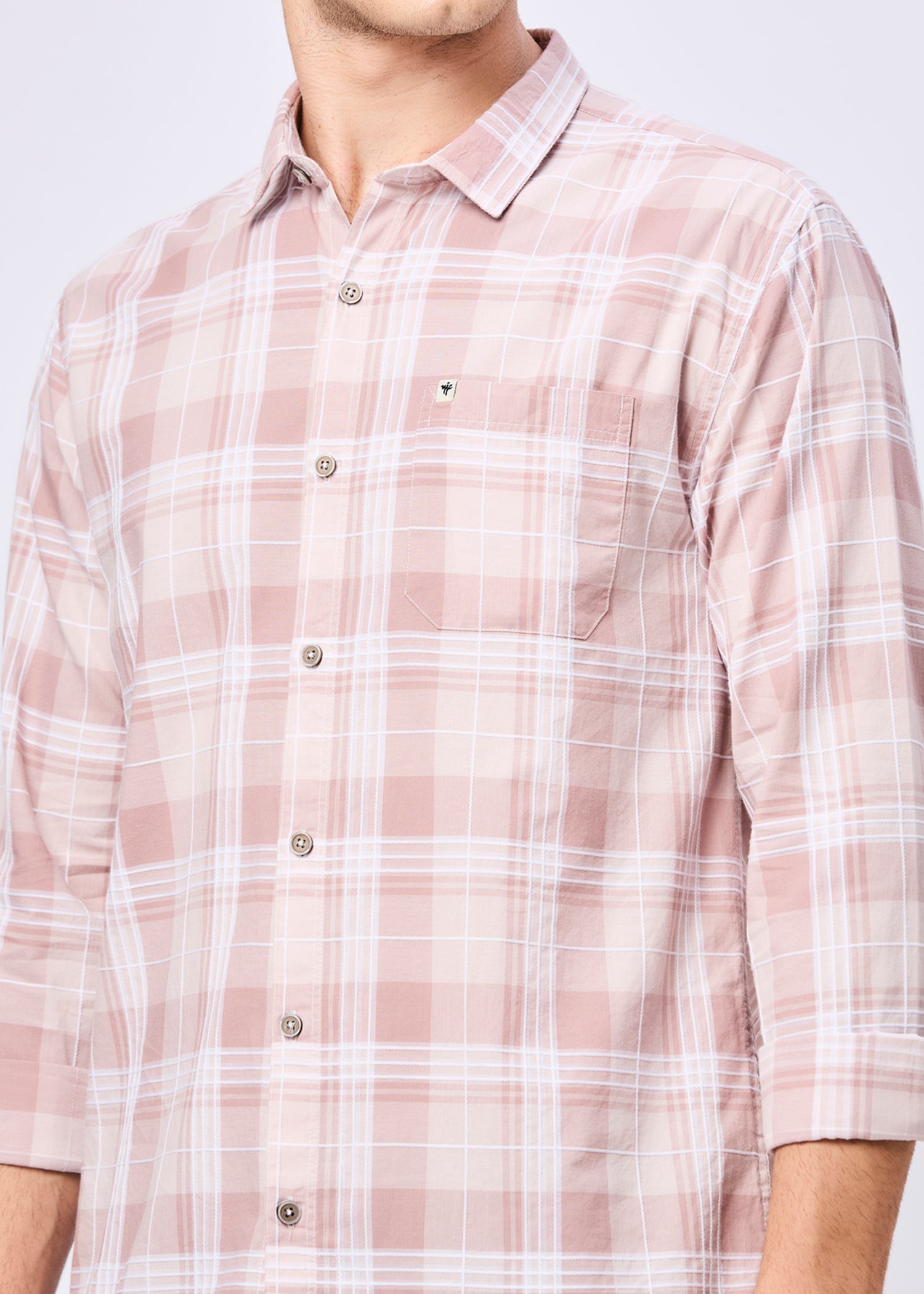 Lightning Checked Casual Shirt