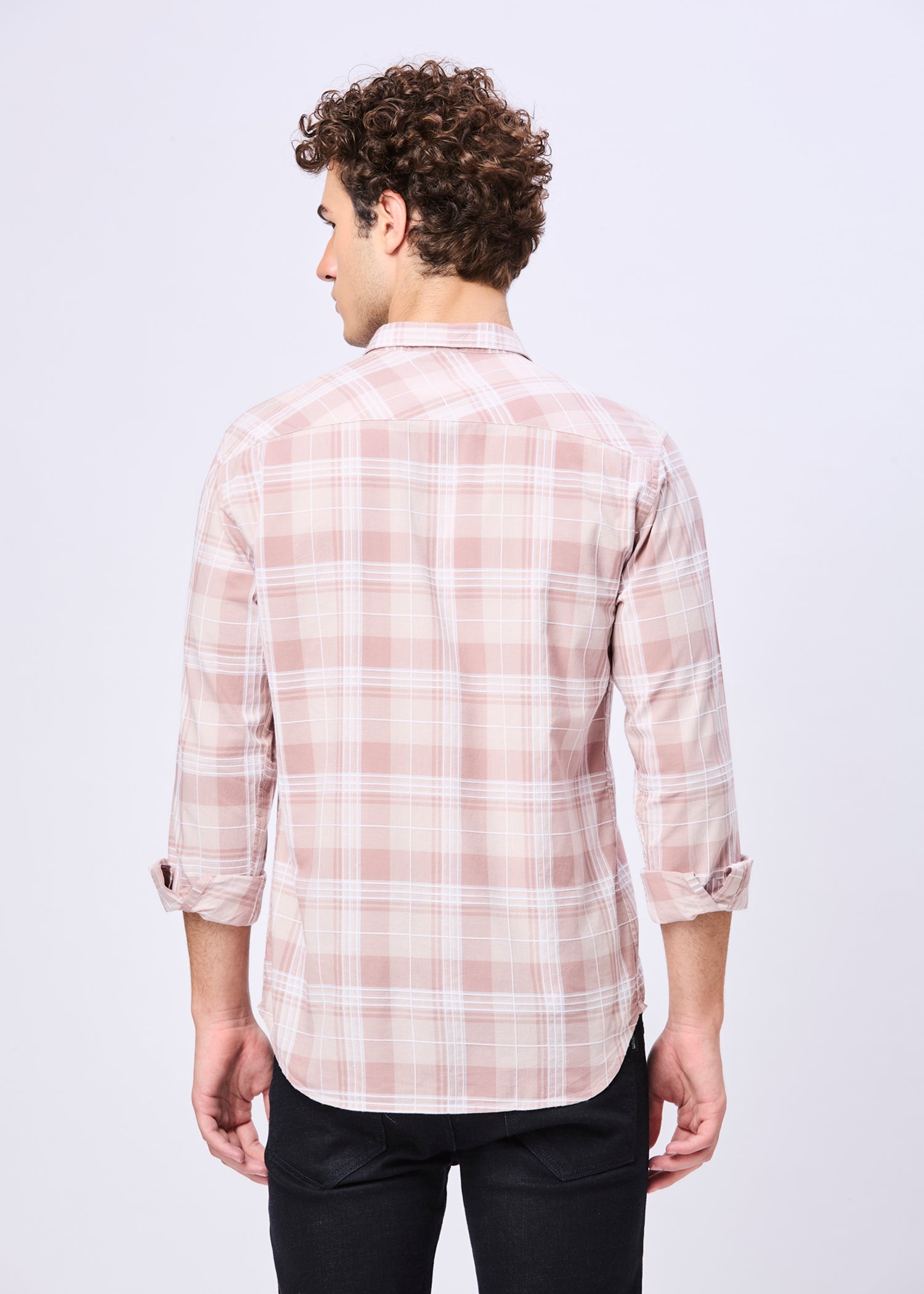 Lightning Checked Casual Shirt