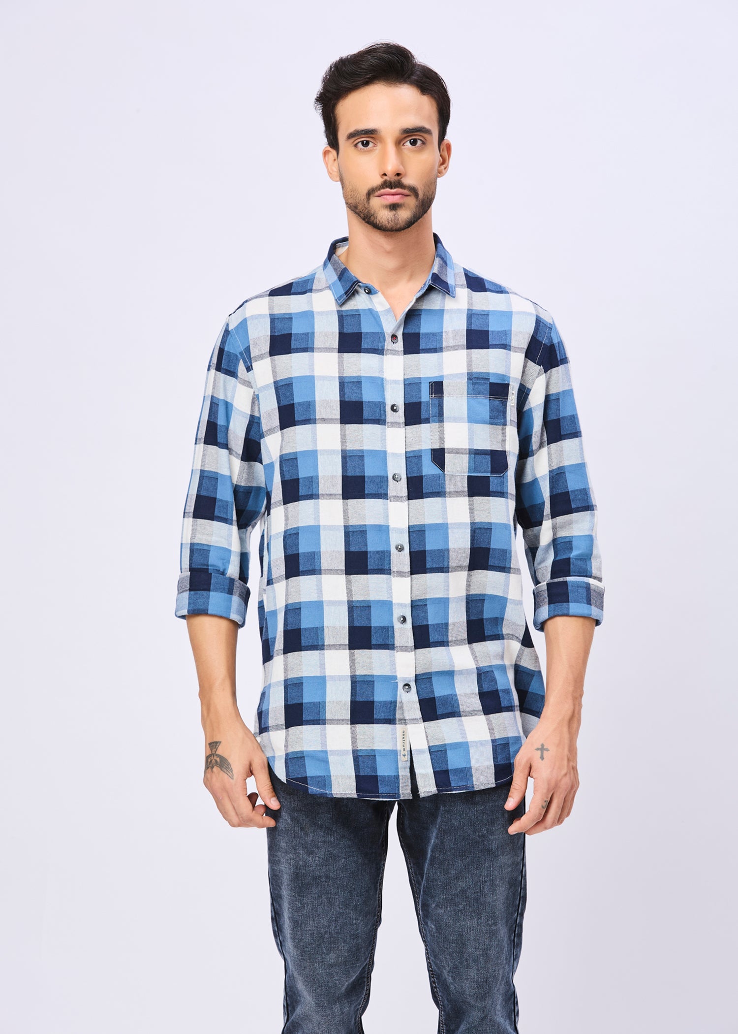 Herber Checked Casual Shirt