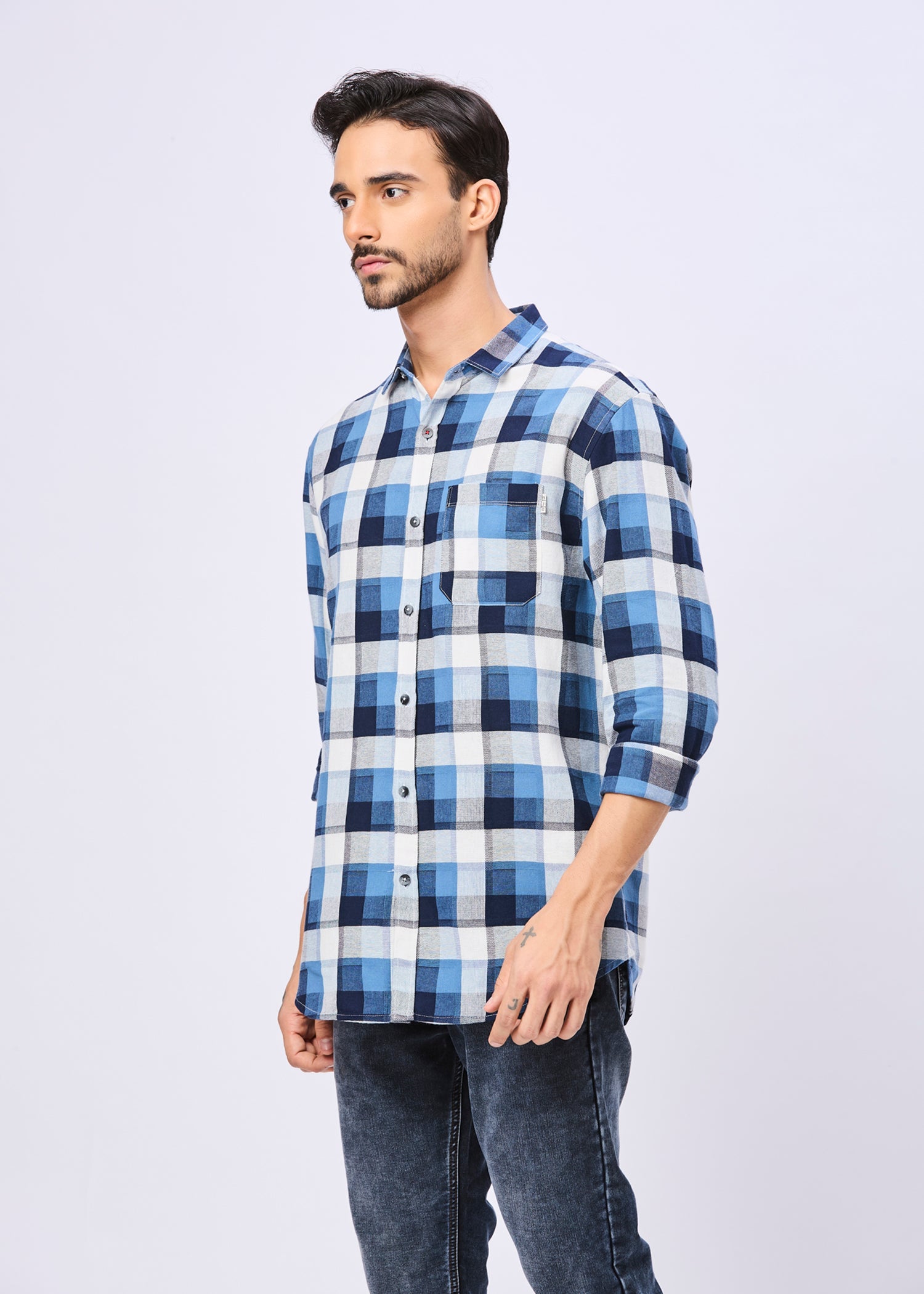 Herber Checked Casual Shirt