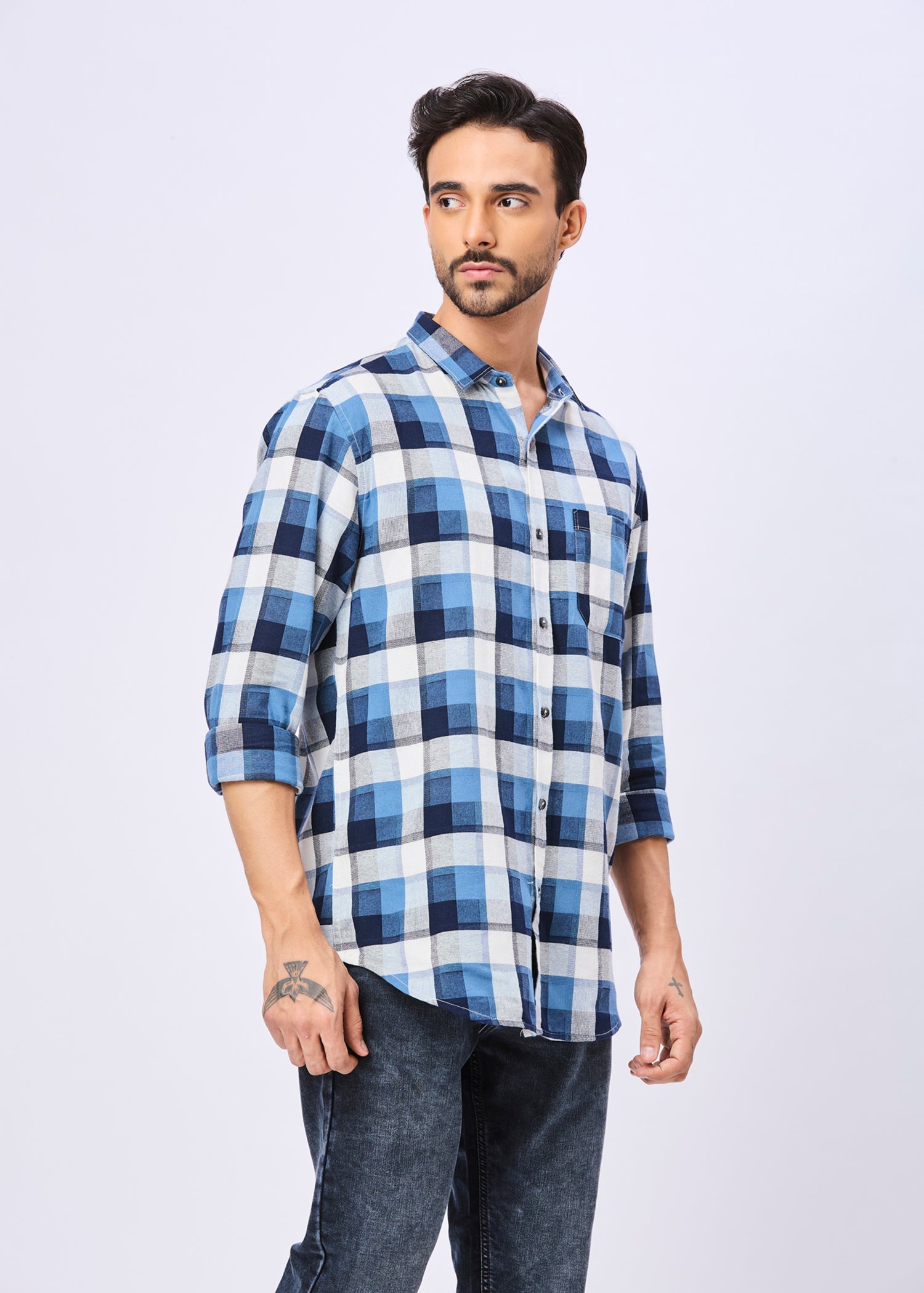 Herber Checked Casual Shirt