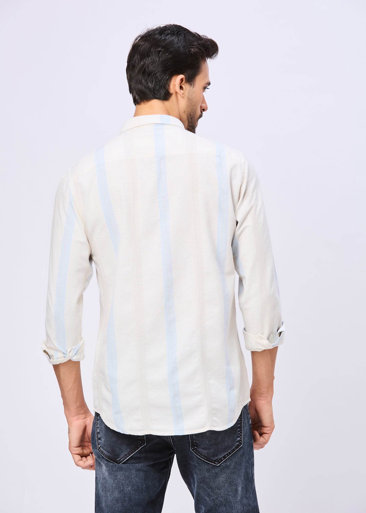 Arrington Striped Full Sleeve Shirt