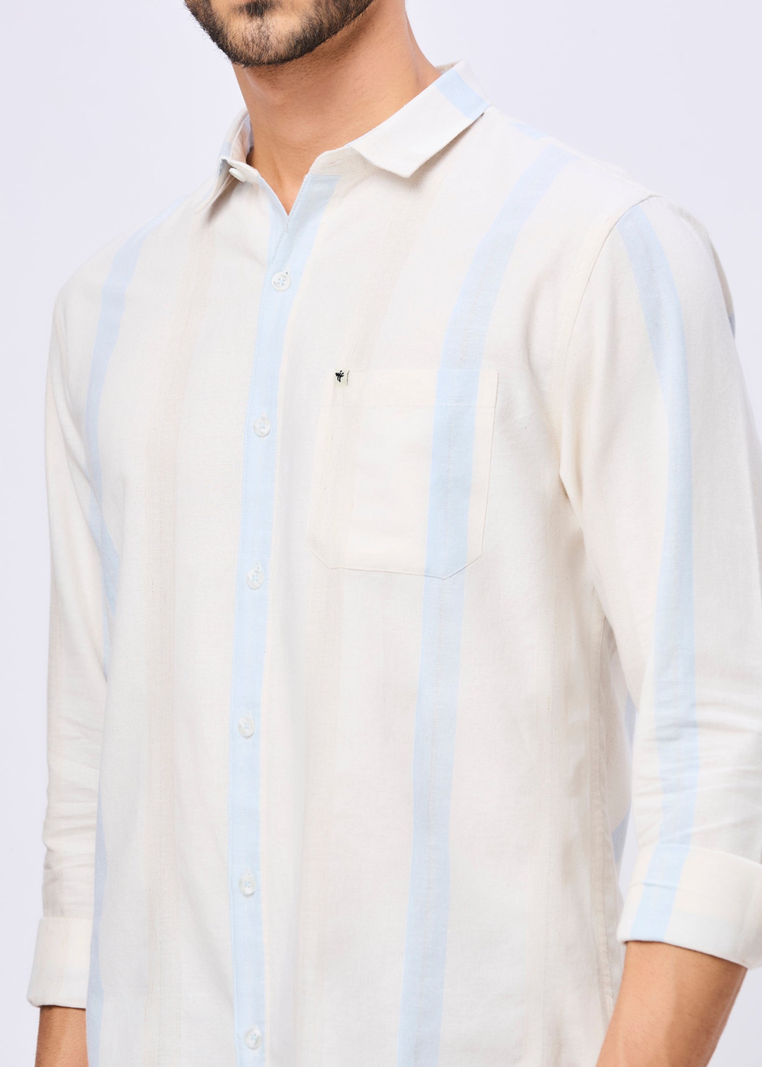 Arrington Striped Full Sleeve Shirt