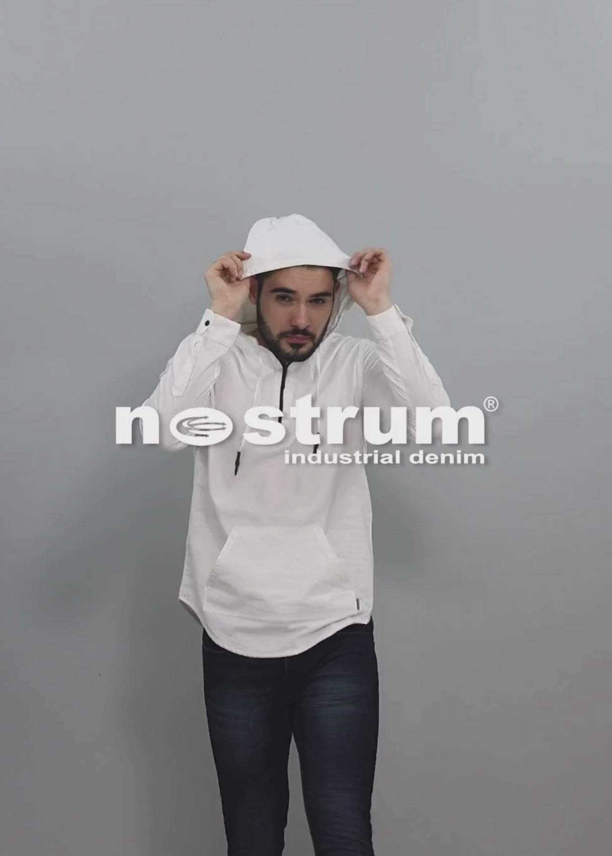 Load video: Rewit Solid Hoodies For Men's